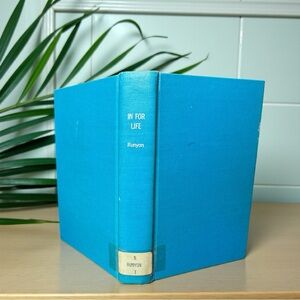 In for Life: A Convict’s Story 1953 First Edition Vintage Prison Memoir